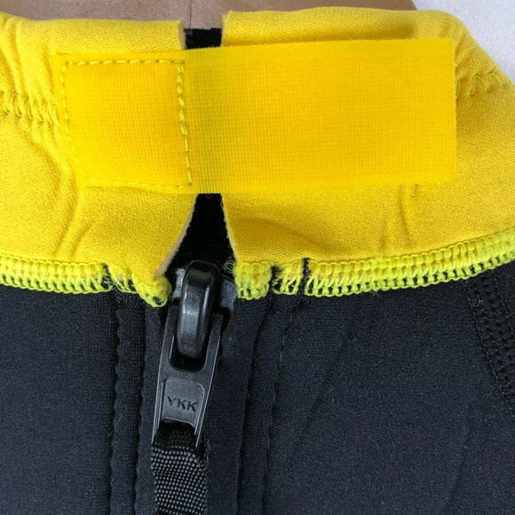 Paul & Shark Yachting Wet Suit Mens XL Neoprene Black Yellow - Picture 4 of 8